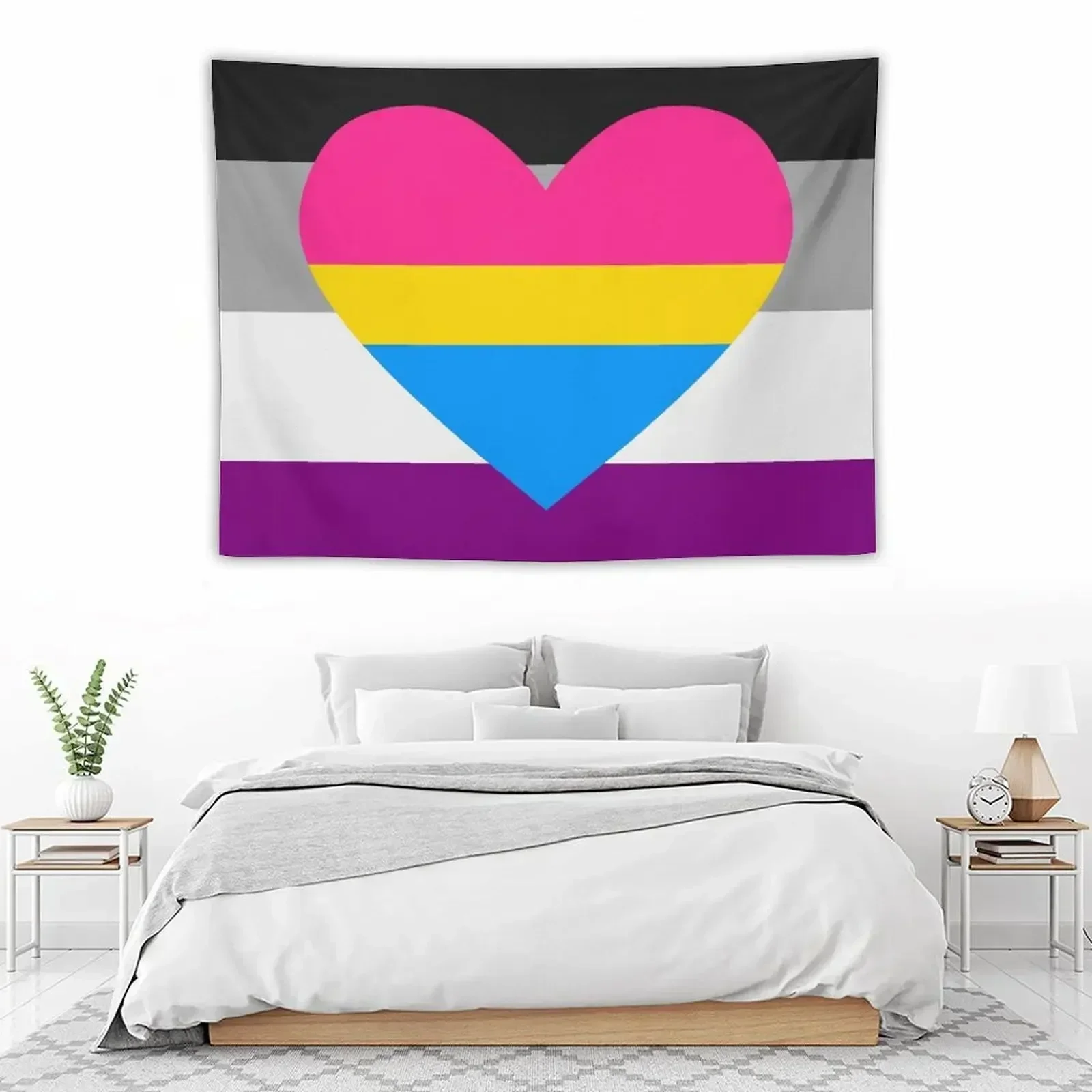 Ас и панромантический гобелен украшение комнаты корейский стиль уличное