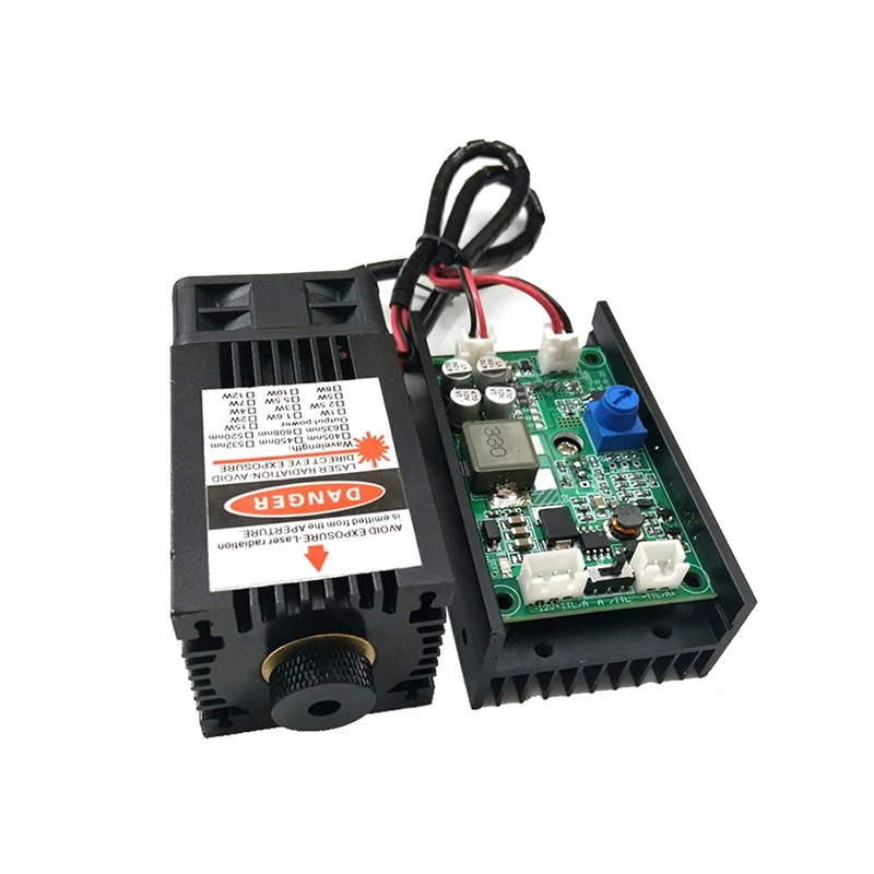 

15W 450Nm 15000Mw Blue Driver Board Driver With TTL For DIY Engraver 15W Module