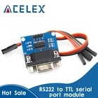 MAX3232 RS232 в TTL модуль конвертера последовательного порта DB9 разъем MAX232 для Arduino