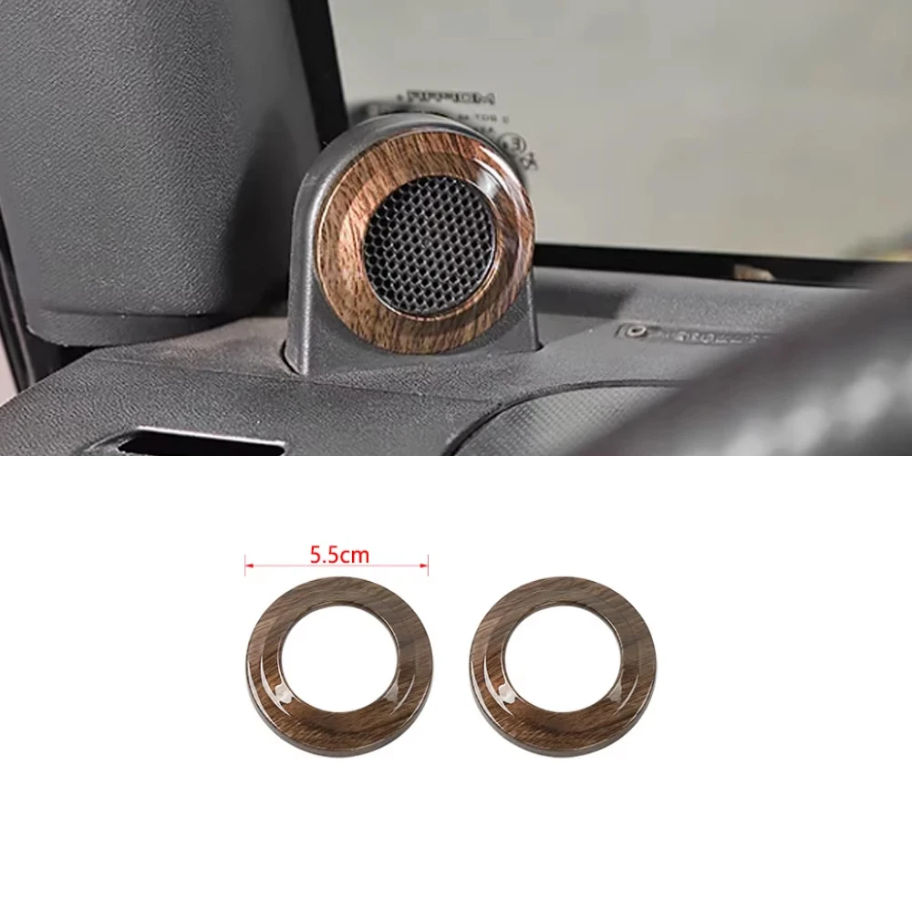 Фото Декоративная наклейка на динамик A-Pillar, накладка для Wrangler JK 2007 2008 2009 2010 2011 2012 2013 2014, аксессуары для салона автомобиля №1