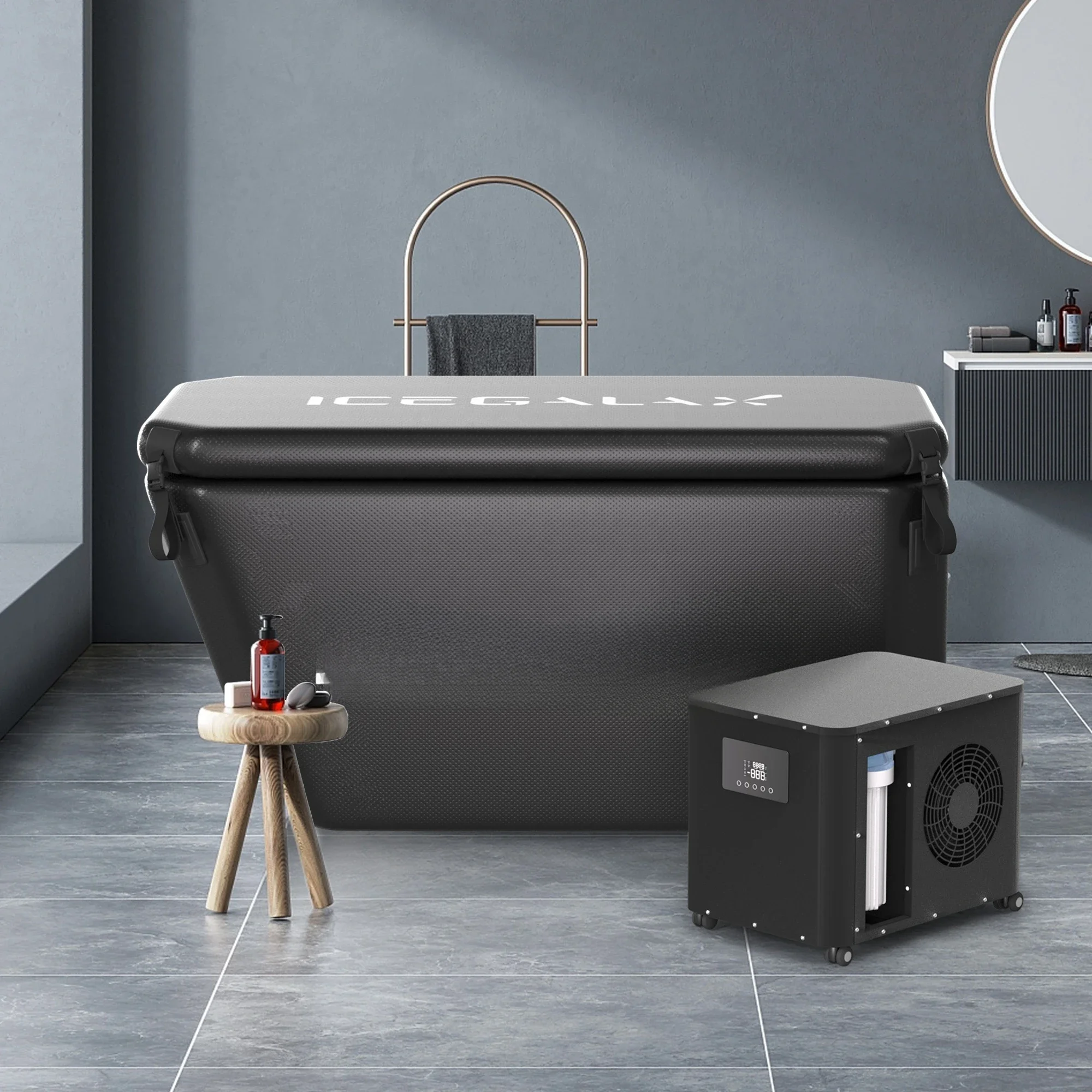 1 л.с. охладитель с холодным погружением ледяная ванна терапевтическое