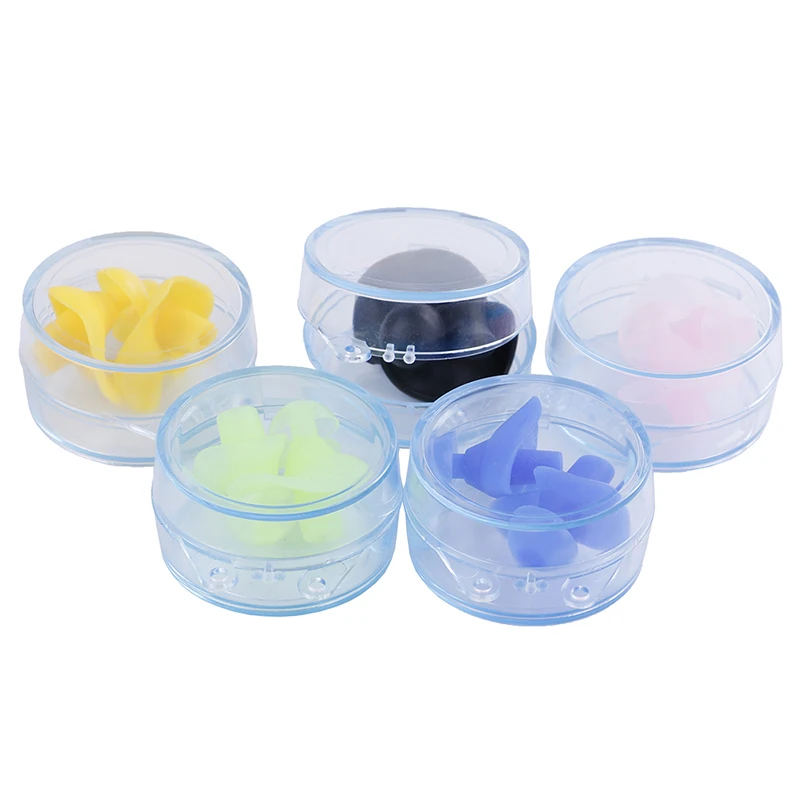 1 пара силиконовые затычки для ушей