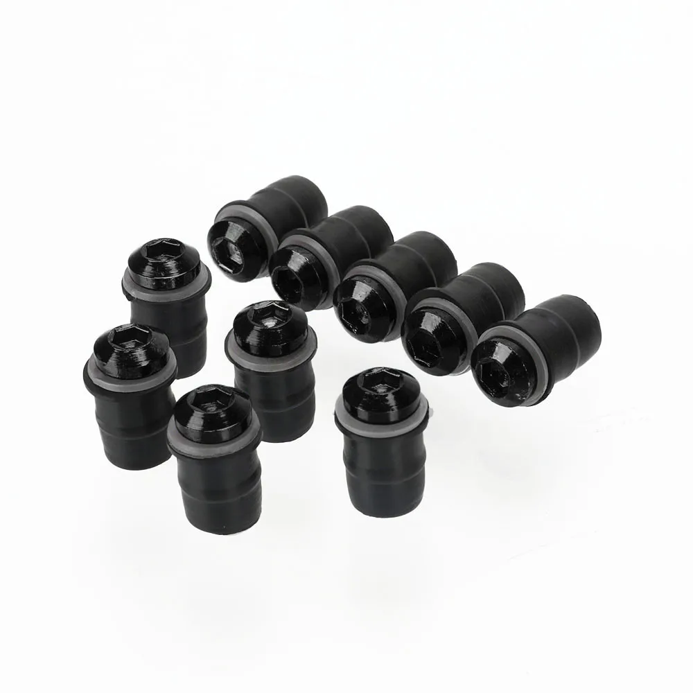 Для Suzuki LTZ400 Polaris Predator 500 Kawasaki KFX400 KFX450R 10 шт. M5 5 мм болты для лобового стекла