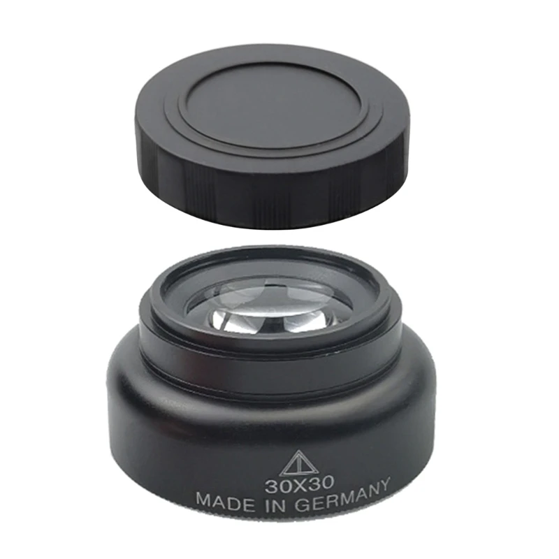 

652F 20X Mini Handheld Magnifying Glass Pocket Magnifier Eye Loupe for Close Work Jewelry Gems- Coins Stamps Compact-size