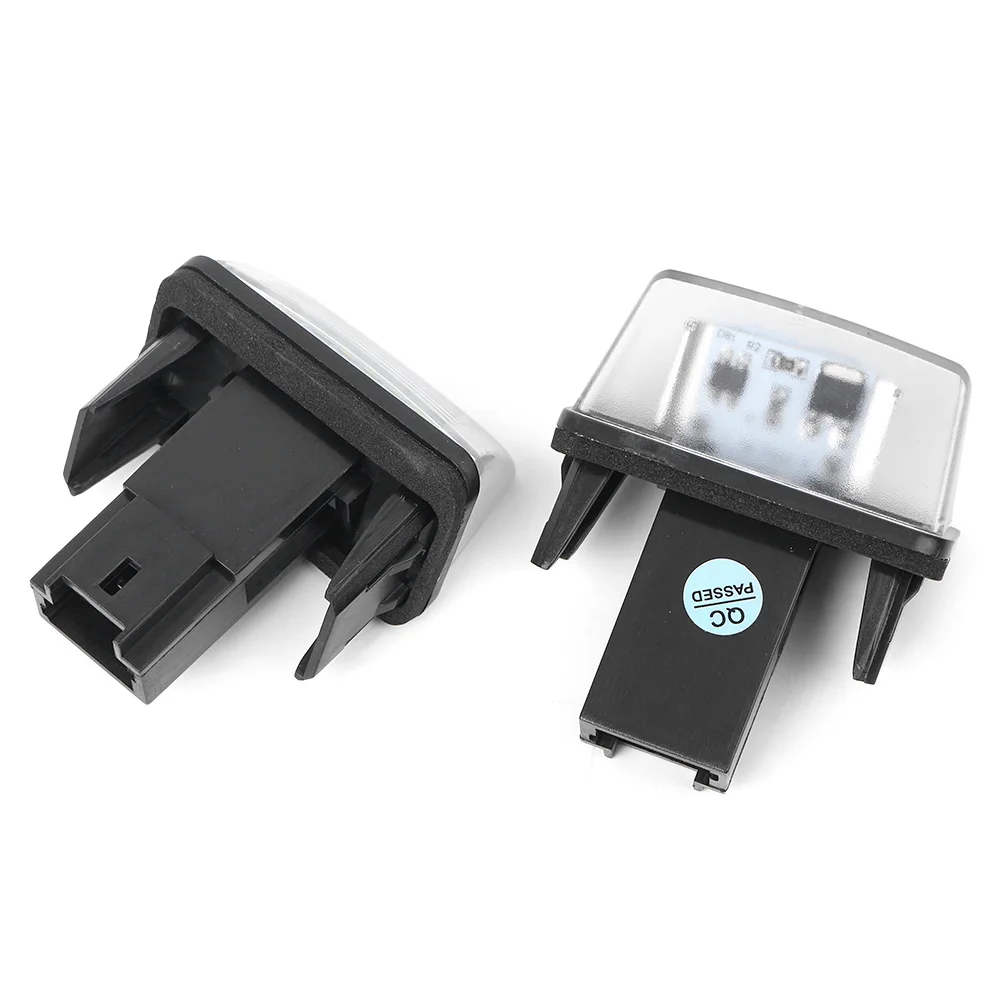 2 шт. светодиодная лампа освещения номерного знака для Peugeot 206 207 307 407 406 308 5008 и Citroen