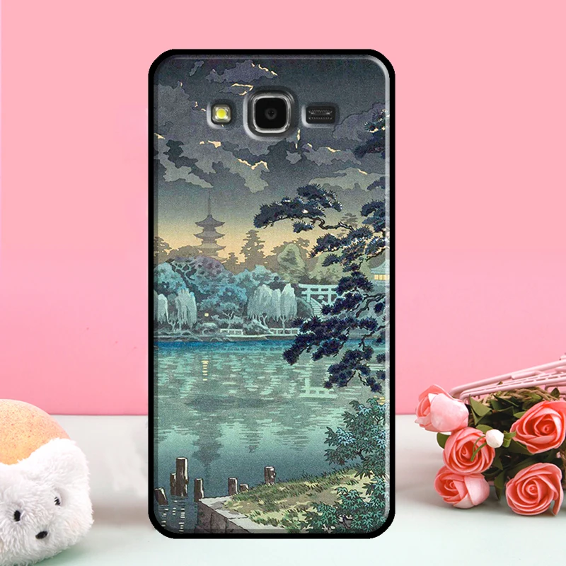 Чехол в японском стиле для Samsung Galaxy J5 J3 J7 J1 A3 A5 2016 2017 A6 A7 A8 A9 J4 J6 Plus J8 2018 |