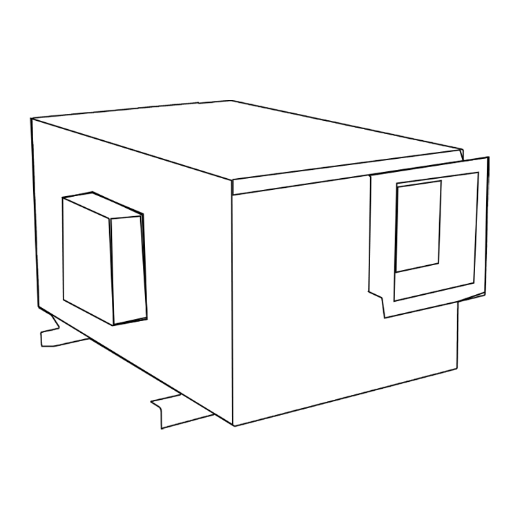 Интеллектуальный потолочный промышленный воздуховод 138 л/д оптовая продажа