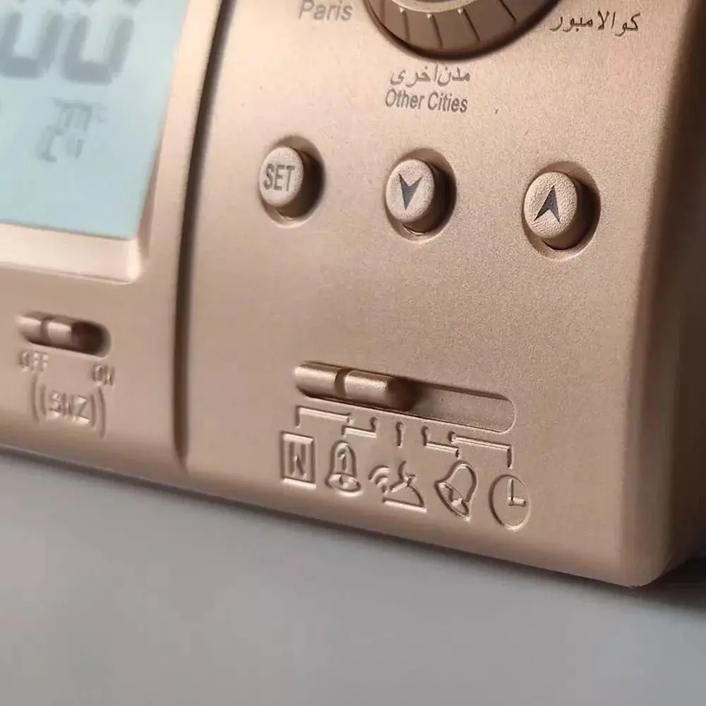 Новые многофункциональные мусульманские настольные часы креативные для всех