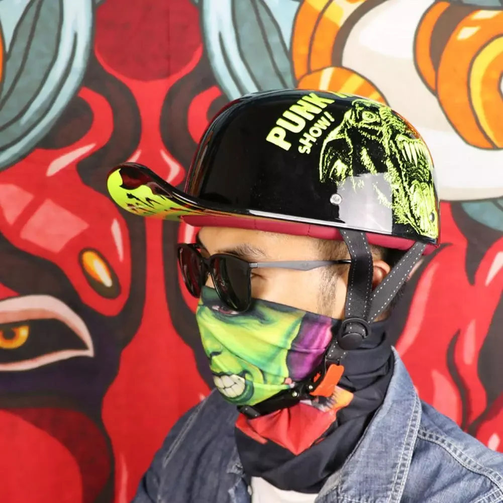 

Helmet Retro Motorcycle Helmet Moto Helmet Scooter Vintage Half Face Biker Motorbike Crash Moto Helmet Casco Moto