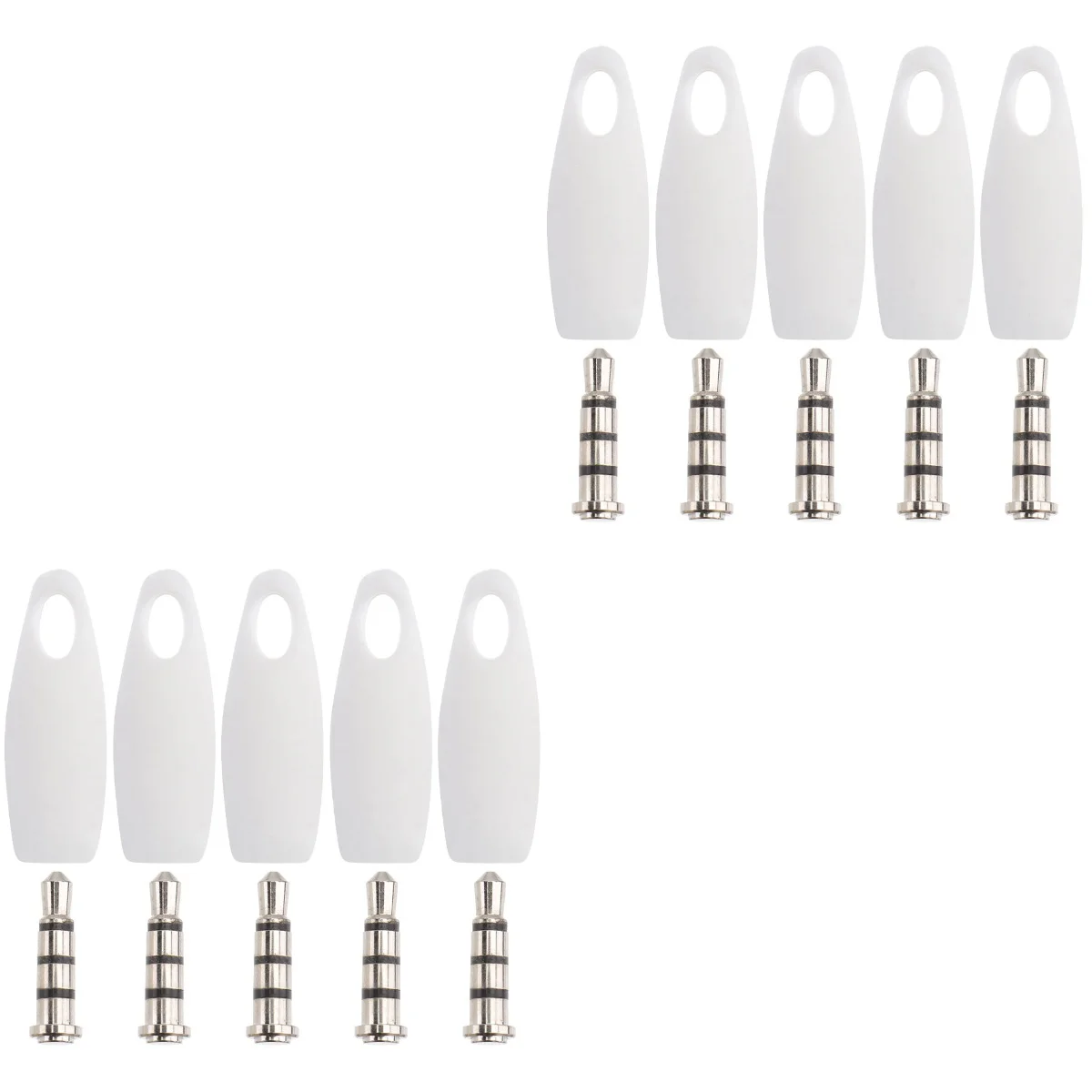 

10 Sets of Microphone Plug Usb Data Blocker Computer Microphone Accessories Audio Recording Blocker