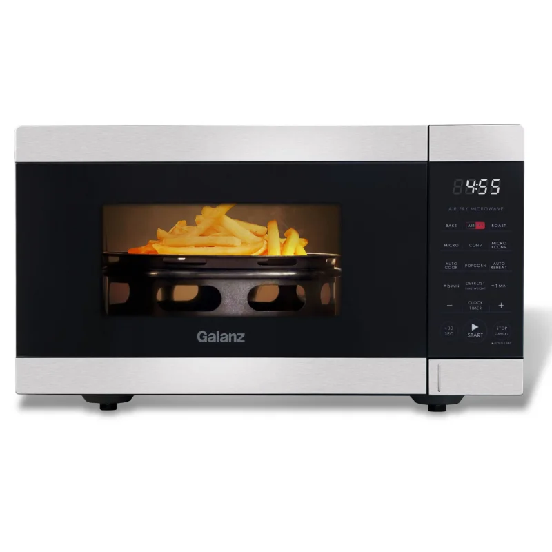 

Galanz 0.9 Cu Ft Air Fry Microwave, 900 Watts, Stainless Steel