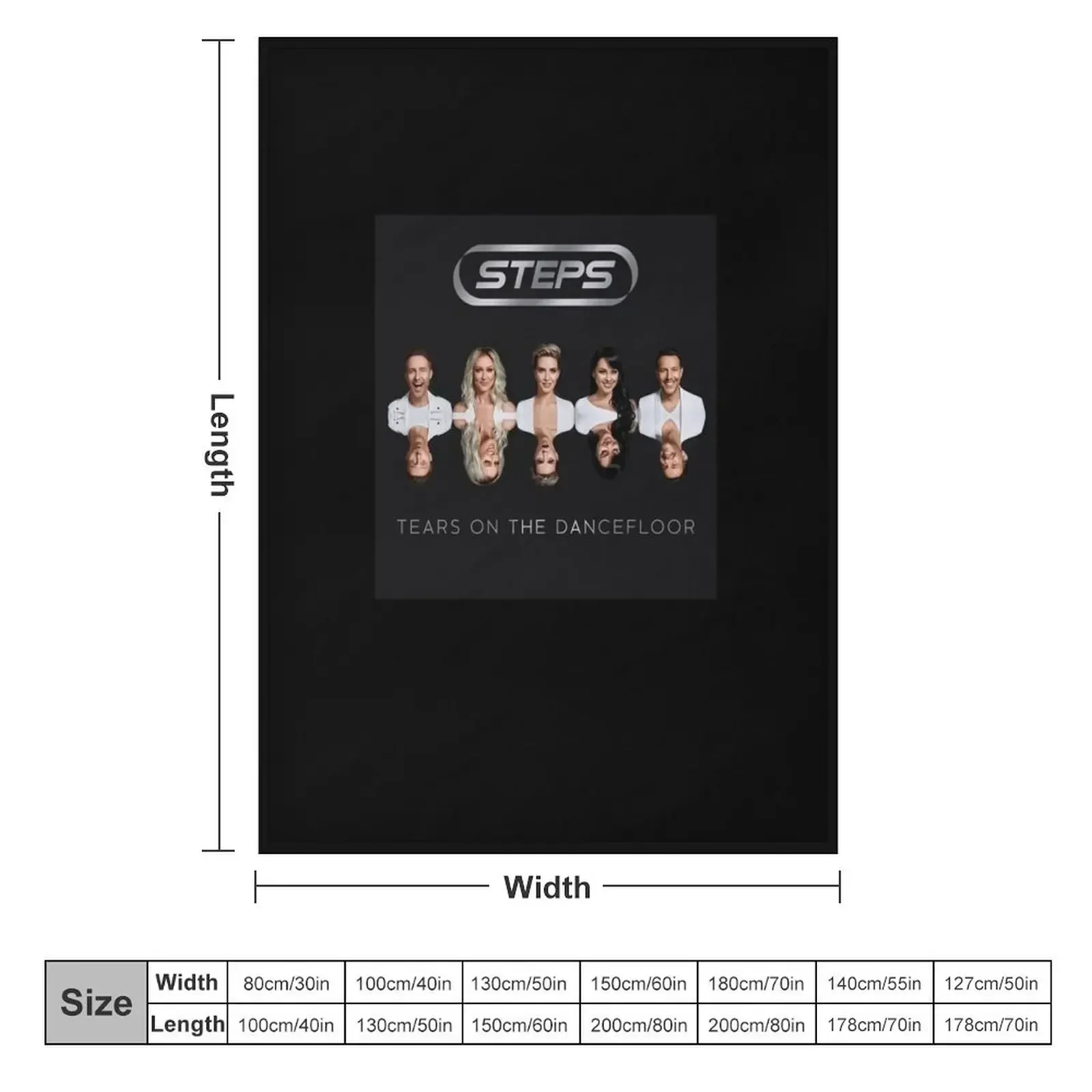 Шаги слезы на танцпол альбом классическая футболка одеяло меховые одеяла для