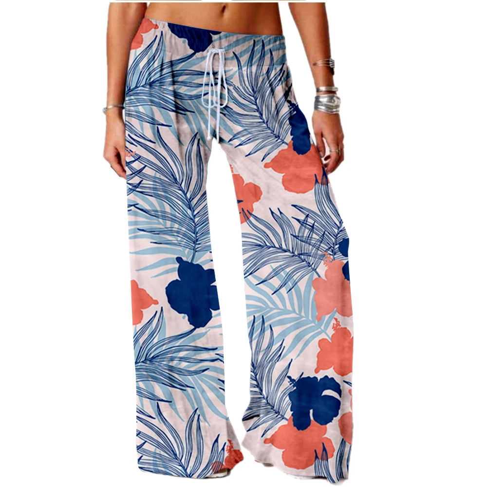 

Sojinm женские тренировочный штаны harajuku Гавайские штаны с принтом 2022 брюки-карго с кулиской уличная одежда повседневные спортивные штаны на в...