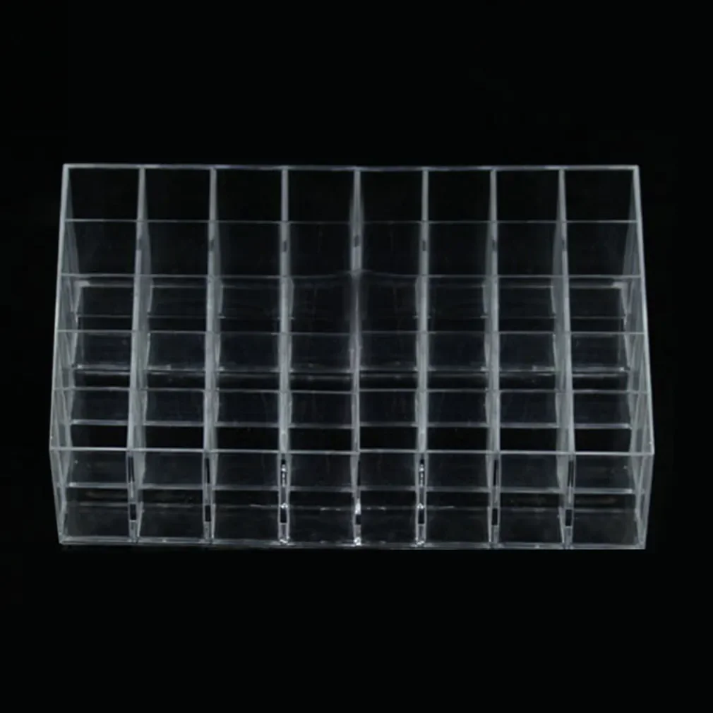 

24/36/40 Transparent Grid Acrylic Cosmetic Display Stand Lipstick Storage Box Makeup Make Up Case Sundry Jewelry Storage Tools