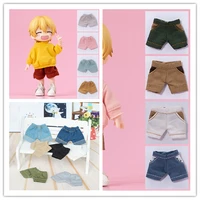 ob11 baby clothes hem casual jeans short pants 12bjd baby clothes round is molly p9 gsc