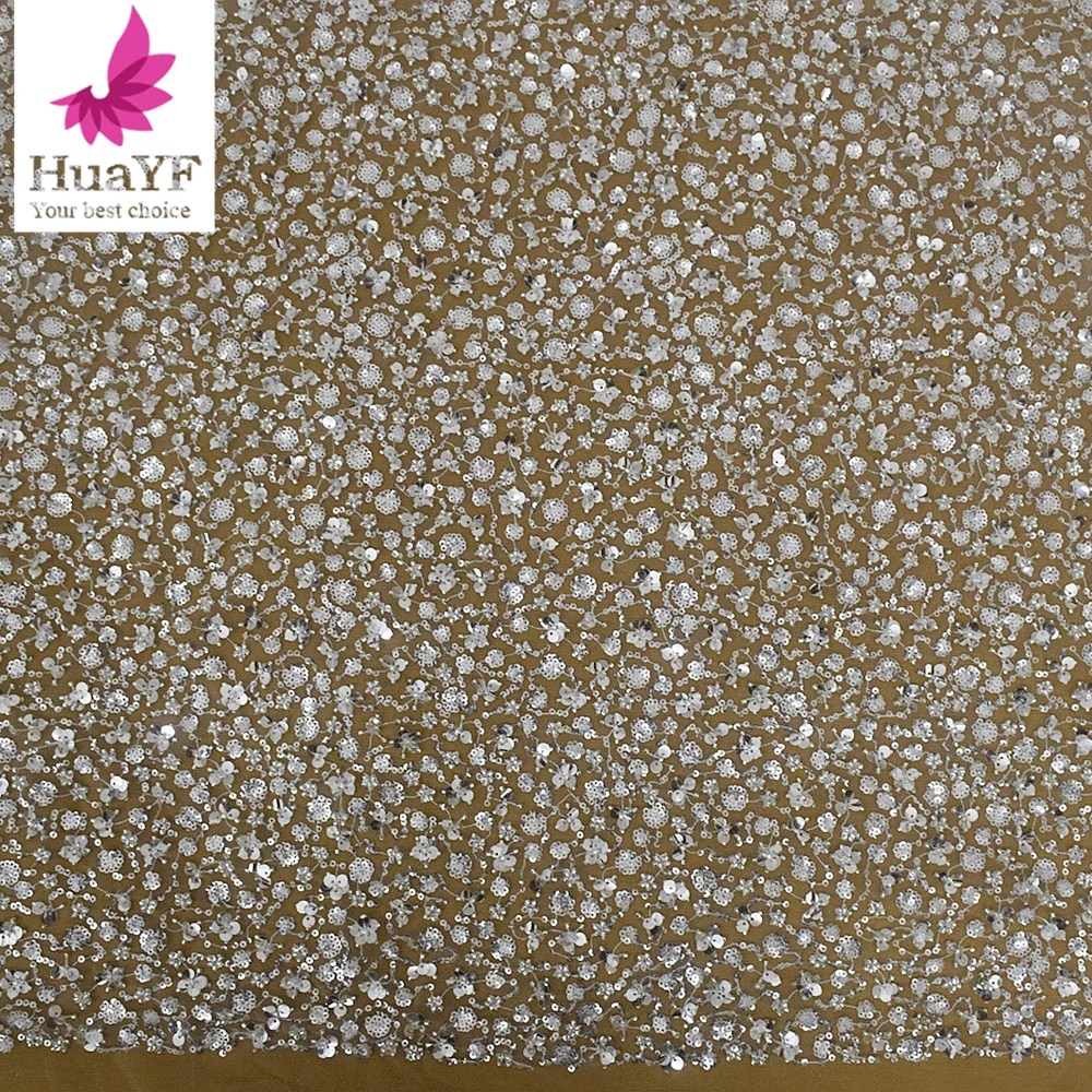 

Блестящие белые блестки из бисера, Свадебное кружево для оптовой продажи, женское свадебное платье, ткань