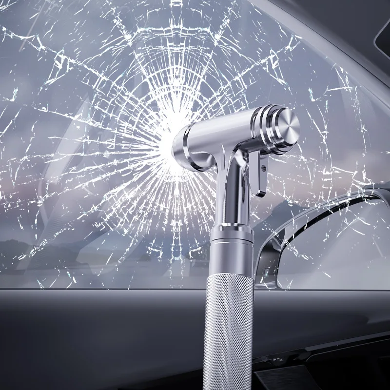 

Car Window Breaker Car Safety Hammer Metal Auto Emergency Window Glass Breaker Car Life-Saving Escape Rescue Safety Hammer