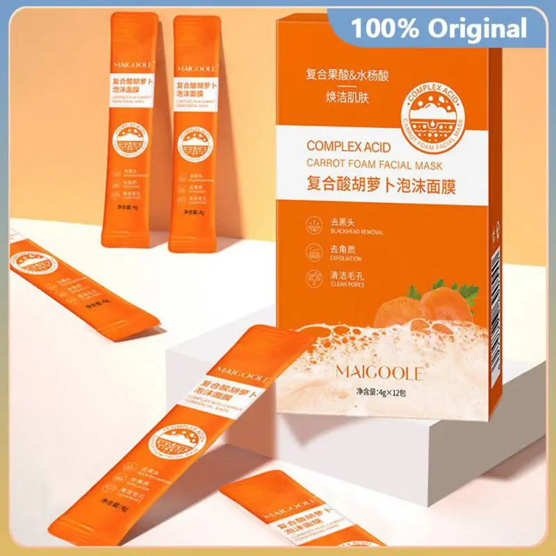 

Carrot Facial Mask Women Moisturizing Pores Effervescent Carrot Facial Mask Facial Mask Skin Care Kit