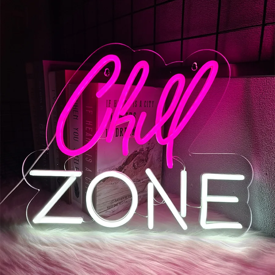 

Неоновая вывеска Chill Zone Акрил