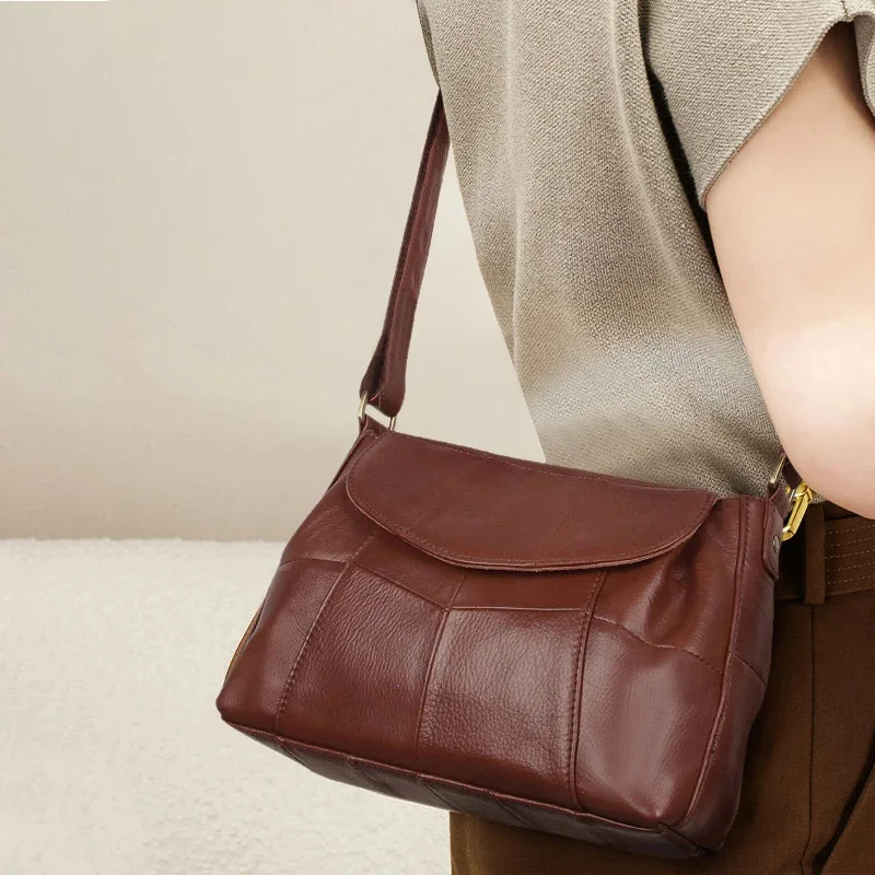 

Cobbler Legend New Purses Ladies Handbags Female Genuine Leather Shoulder Messenger Bags Women Composite Bags Tote