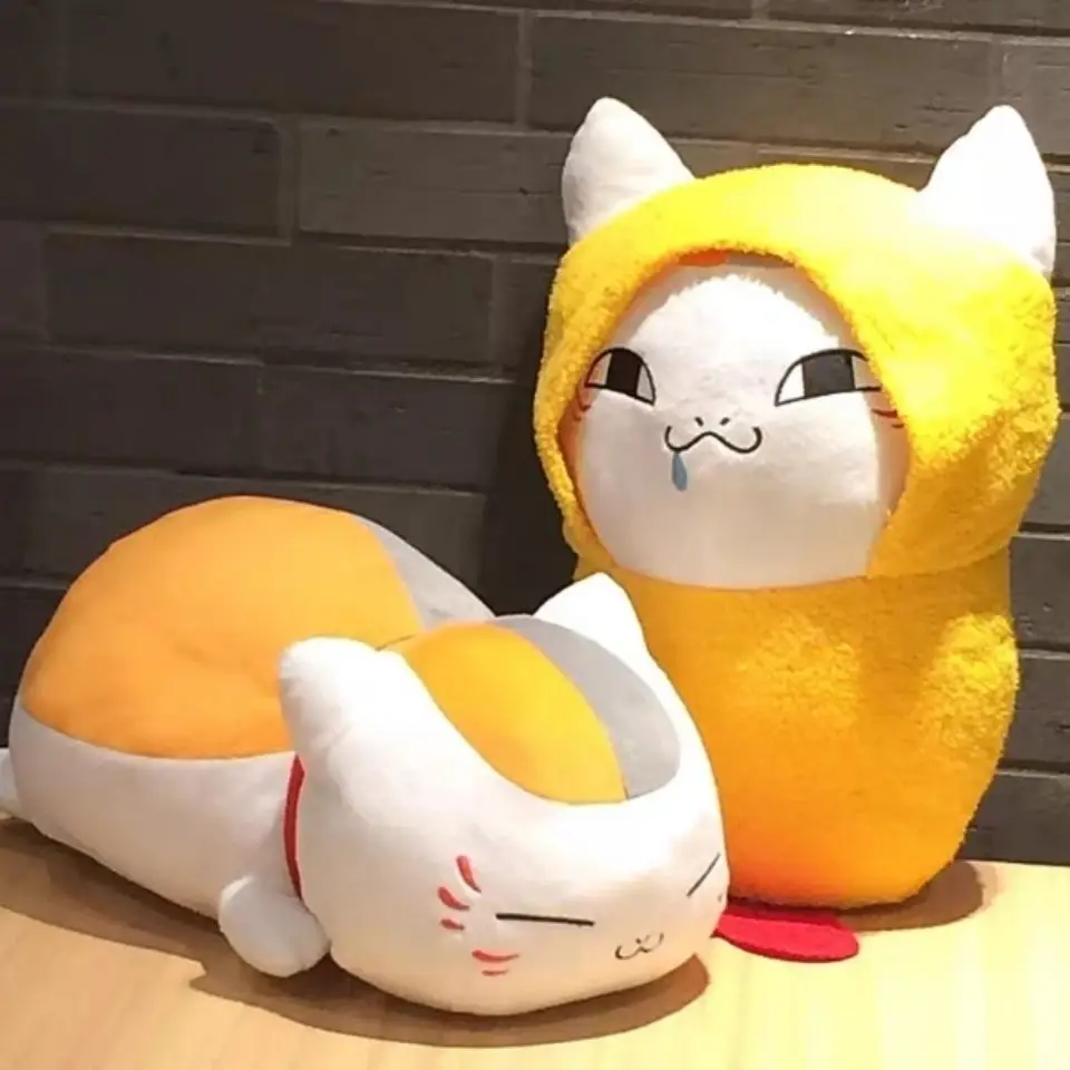 

Japanese Order Glasses Factory Natsume's Book of Friends Madara Lying Cat Teacher Plush Toy Doll Pillow sanrio plush