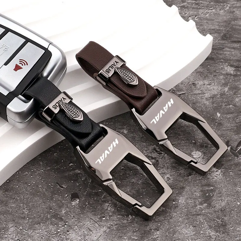 Брелок для автомобильных ключей с защитой от потери металлический карабин Great Wall