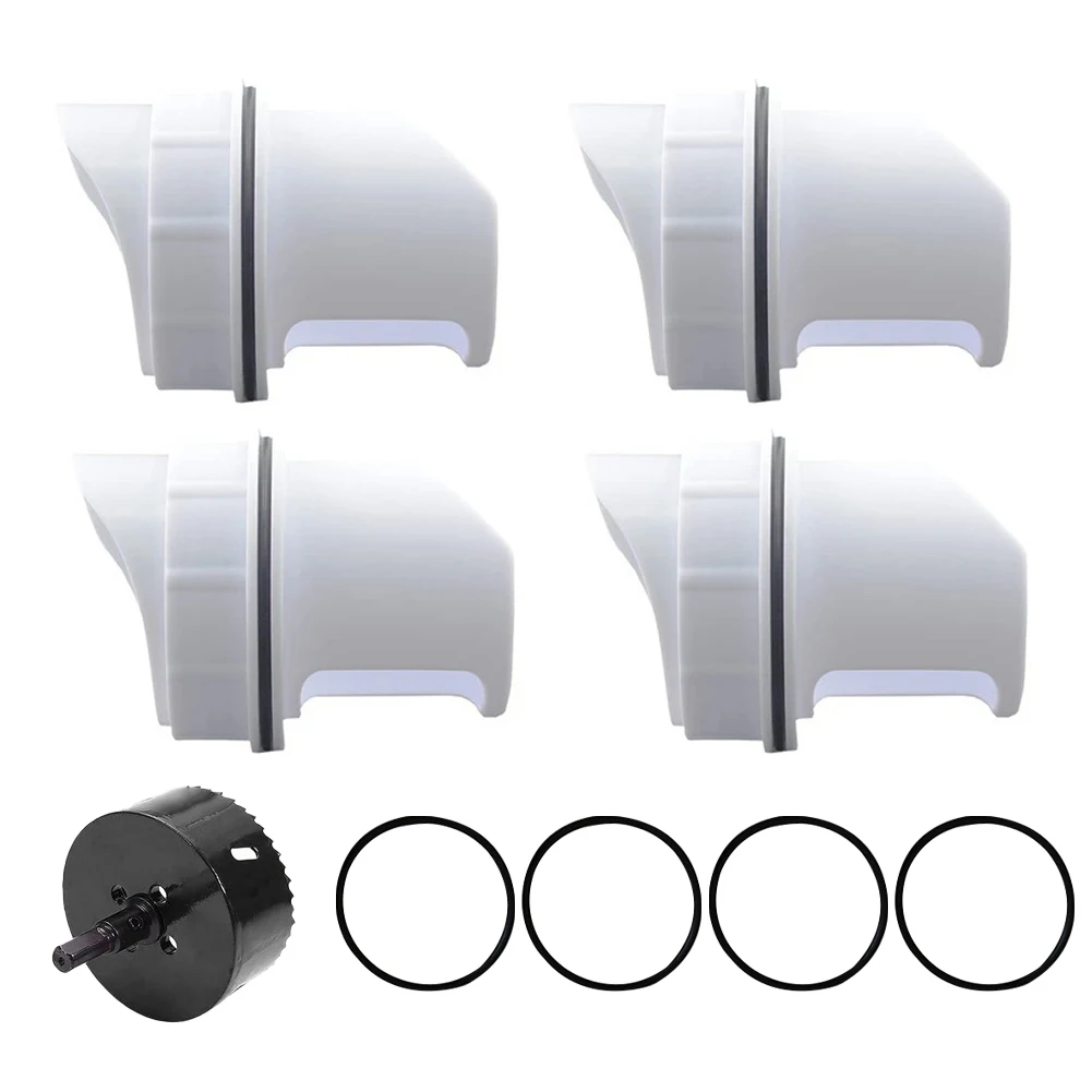 

Raising Tools Outdoor Splashproof Rain Proof Easy To Clean Chicken Feeder DIY Family Farm Gravity Pet Rubber Ring Hole Opener