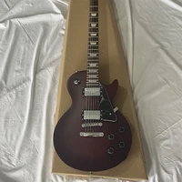 this is a professional 6 string electric guitar with a wine red body and a unique and beautiful tone it is free to mail home
