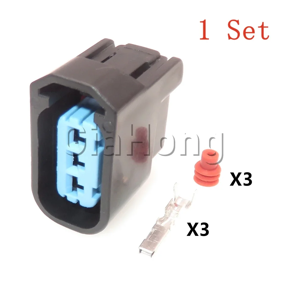 1 комплект, 3-ходовая сборка переменного тока 6189-0728, автомобильные катушки зажигания, герметичный проводной разъем для Honda Accord CRV, автомобильный водонепроницаемый разъем