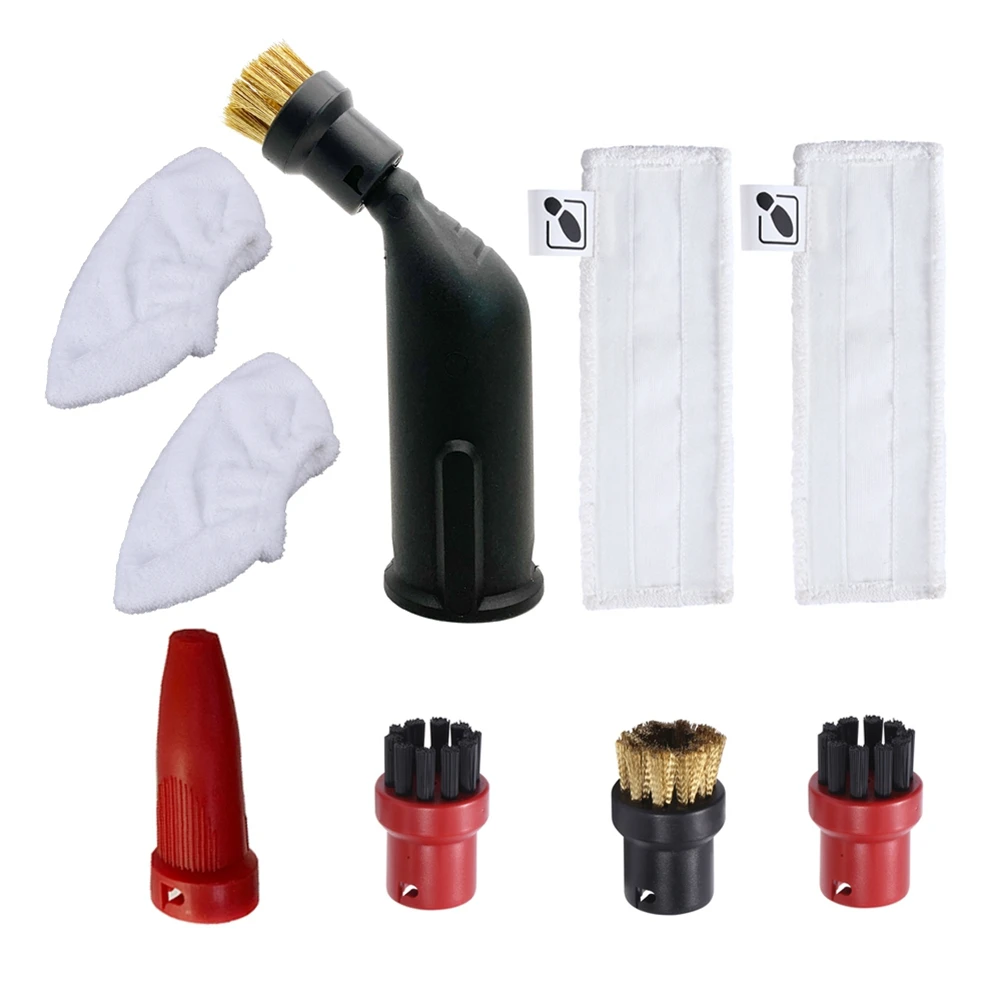 

Brush Sprinkler Nozzle Head Mop Cloth for Karcher SC1 SC2 SC3 SC4 Large Round Brush Cleaning for Steam Cleaner Sweeper