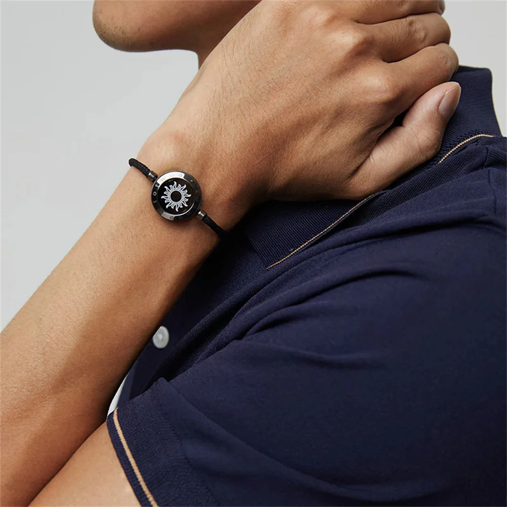 TOTWOO Браслеты на большие расстояния для пар Браслет с вибрацией и подсветкой