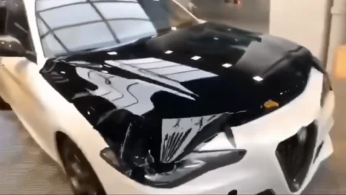 

САМОНАГРЕВАЮЩАЯСЯ Черная защитная пленка TPH PPF для кузова автомобиля, 1,52*15 м/рулон