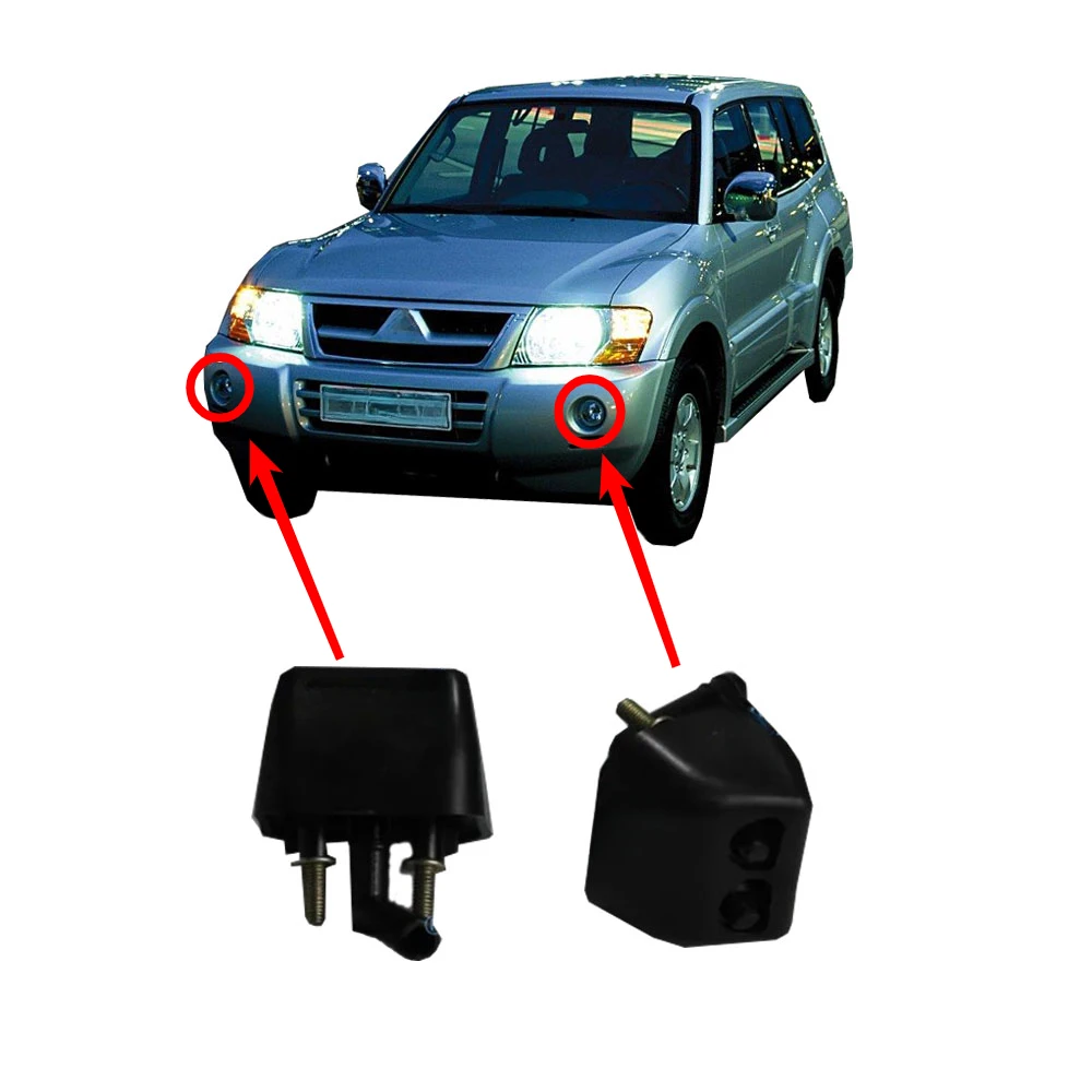 Фото 1 шт. форсунка омывателя фар для Pajero V70 2003-2006, передний распылитель для Montero V73 MR 388033   для Shogun V77 №1