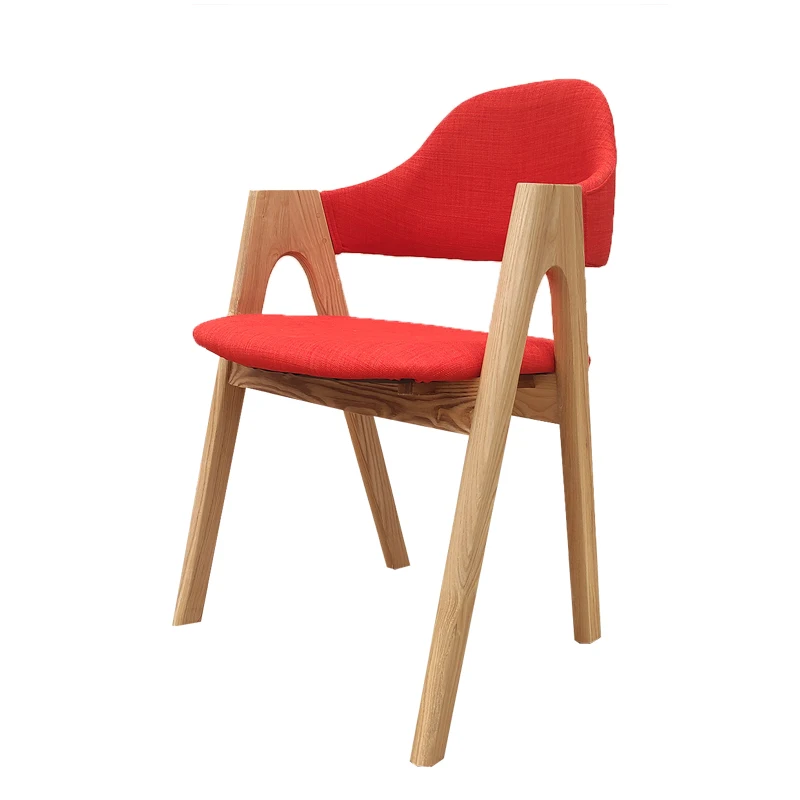

Роскошные эргономичные деревянные обеденные стулья, современные обеденные стулья Luxuryer с поддержкой спинки, удобная мебель для пляжа