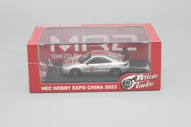 Microturbo 1:64 MR2 SW20 Коллекция Martini Металлическая литая имитация модели автомобилей