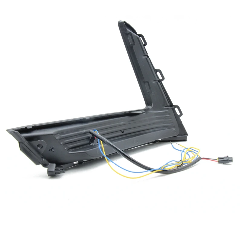 Трехцветные дневные ходовые огни светодиодный указатель поворота черный