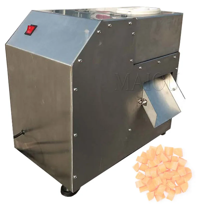 

220V Stainless Steel Vegetable Cutter Electric Vegetable Shredder Commercial Multifunctional Dicer