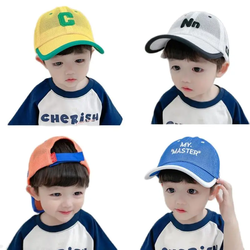 

Doitbest Girl Boy Casquette Baby Summer Child Mesh hats Sunscreen Baseball caps Casual Cute Cap Snapback Kids Hat 2-8 years old