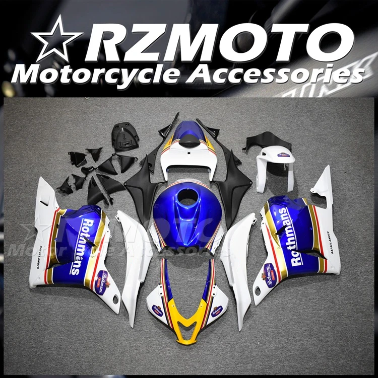 

Injection Mold New ABS Whole Fairings Kit Fit for HONDA CBR600RR F5 2009 2010 2011 2012 09 10 11 12 Bodywork Set Blue White
