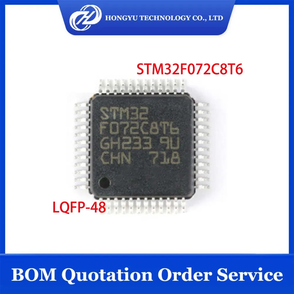 10 шт. STM32F072C8T6 STM32F072 STM32 STM IC MCU 32 бит 64 КБ флэш-памяти |