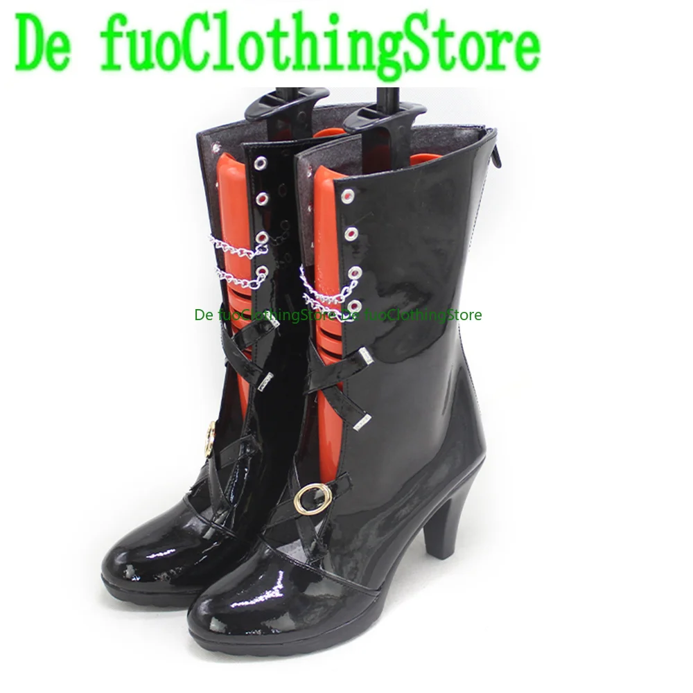 Arknights Spectre the Unchained Обувь для косплея Сапоги Игра Аниме Хэллоуин Рождество DefuoClothing