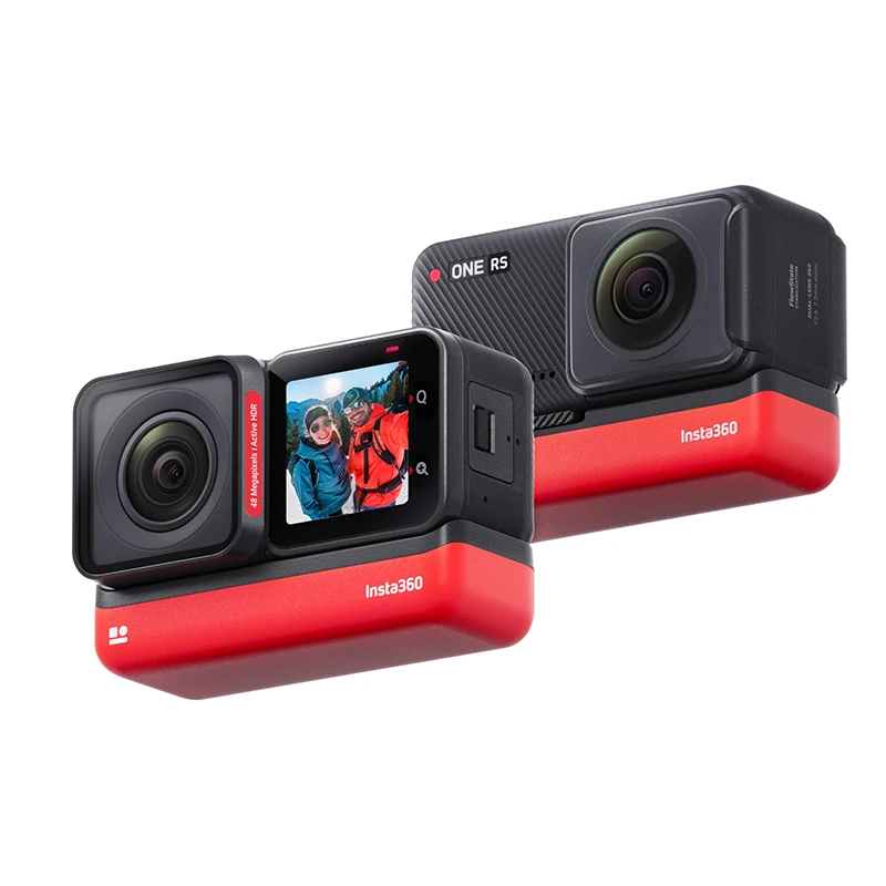 

Insta360 One Rs Action Camera –5.7k 360 Video Camera With Interchangeable Lenses & Waterproof 4k 60fps Sports Cam TWIN /1-Inch