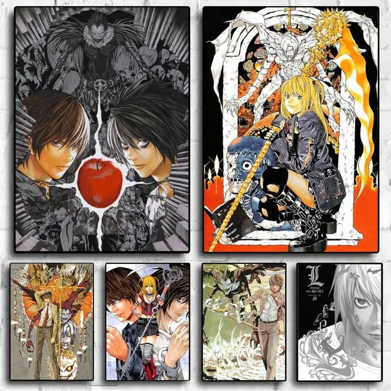 

Настенный плакат с героями аниме «Death Note»