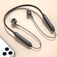 b6 wireless bluetooth compatible 5 1 earphones binaural hanging neck headset universal sport earbuds headphones with microphone