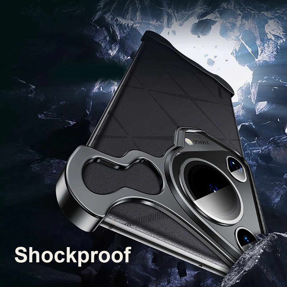 Металлический чехол Alien для телефона Huawei Pura 70 Pro ультраалюминиевый бампер с