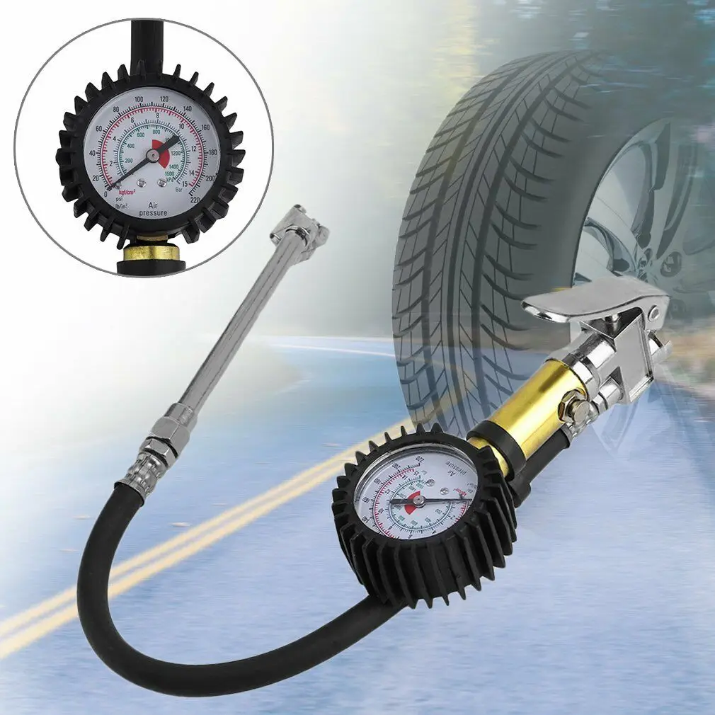 

Измеритель давления в шинах, прибор для измерения давления в шинах с аналоговым циферблатом