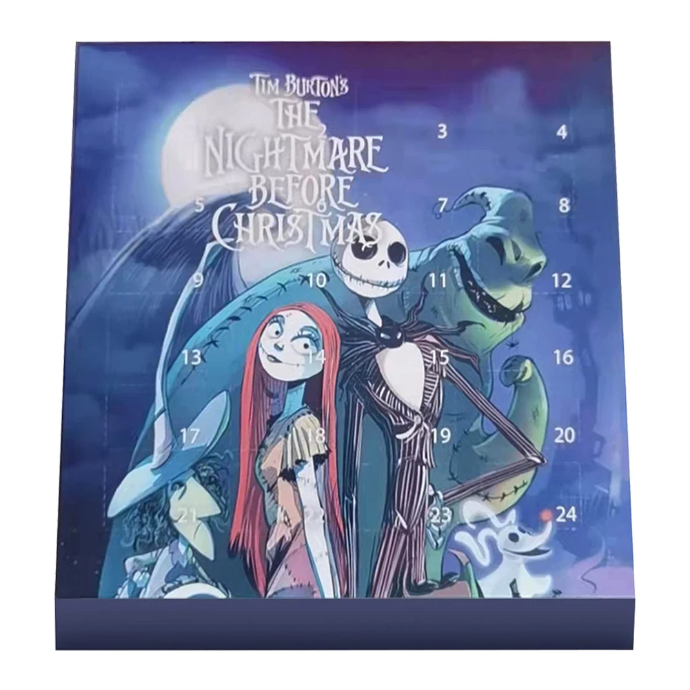 Адвент-календарь на Хэллоуин брендовые пластиковые декоративные фигурки Shunmaii