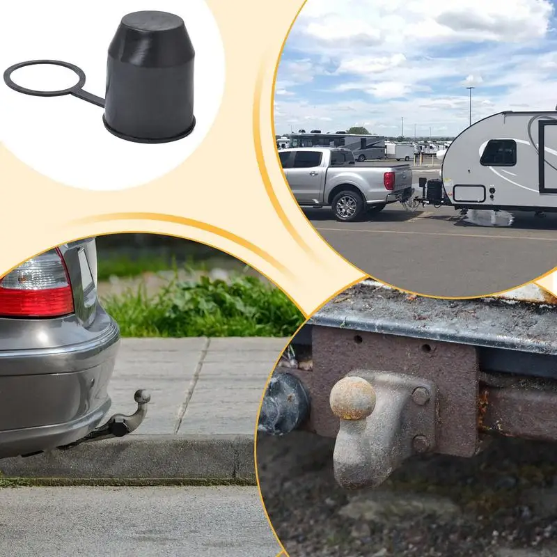 Водонепроницаемая крышка для фаркопа 50 мм шариковая форма буксировочный сцеп с