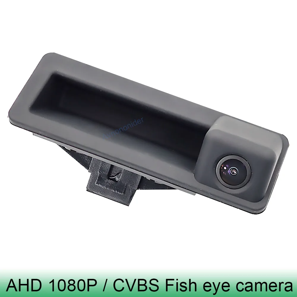 Автомобильный HD AHD 1080P объектив рыбий глаз Автомобильная камера заднего вида с
