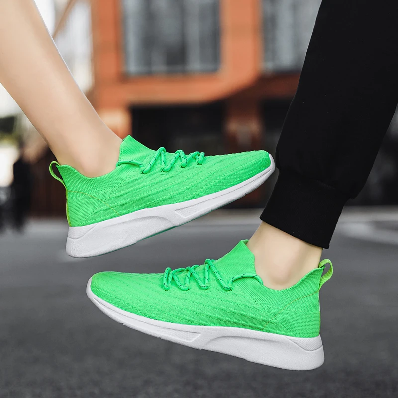 Men Sneakers Unisex Running Shoes Comfortable Casual Breathable Non-Slip Outdoor Walking Sport Shoes tenis para hombre